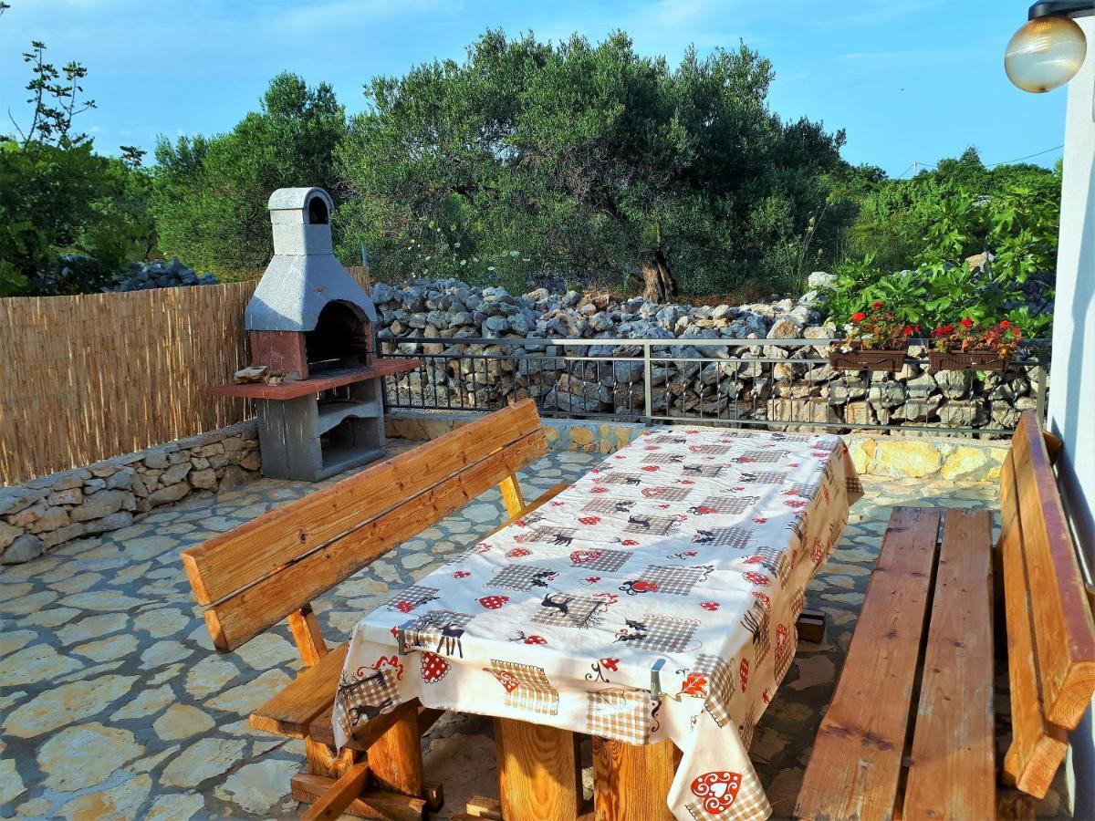 Anas Lagoon Holiday House With Pool At Azure Beach Mali Drvenik Exterior photo